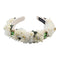 Luxury Handmade Crystal Stone Pearl Flower Headbands, Hair Accessories for Women, Wedding Hairband