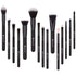 DUcare Makeup Brushes, 15Pcs Premium Synthetic Kabuki Brush Set for Foundation, Concealers, and Eye Shadows