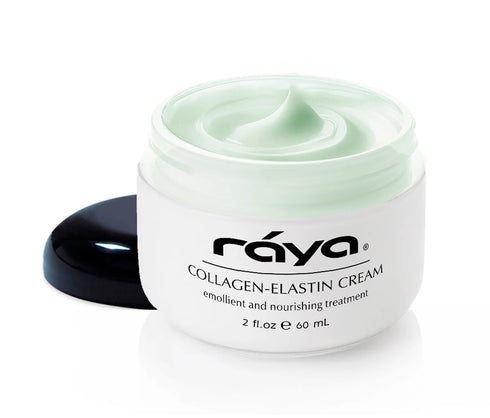 Raya Collagen-Elastin Cream (401), Nourishing Facial Treatment for Dry Skin, Reduces Fine Lines