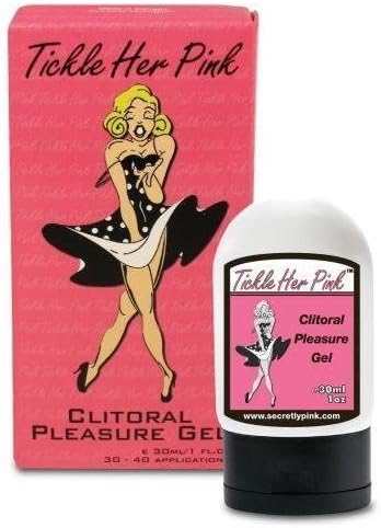 Intimate Earth Secretly Pink Clitoral Gel, Tickle Her Pink, 1 Ounce