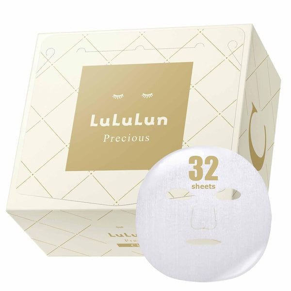 Lululun 32pc Face Sheet Masks for Skin Care & Clear, Hydrating & Moisturizing Anti-aging Facial Mask Pack, Daily Use -