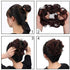 MORICA Messy Hair Bun Hair Scrunchies Extension, Curly Wavy Synthetic Chignon Hairpieces for Women