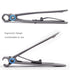 SZQHT Extra Wide Jaw Opening Nail Clippers - Thick Nails Cutter for Ingrown Toenail & Fingernails Manicure Set