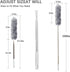 DELUX Extendable Microfiber Feather Duster with 100 Inch Long Pole, Bendable Head & Long Handle for Cleaning
