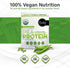 Pea Vegan Protein Powder 16oz - 100% Plant Based, Low Sodium, Gluten Free & Keto Friendly
