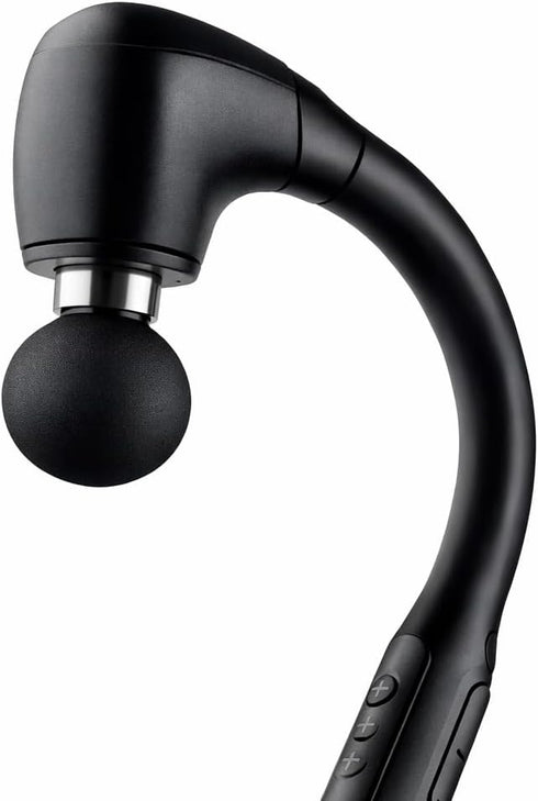 TOYDYLAN 12mm 4 Deep Tissue Massage Gun with Long Handle Percussion Massager for Back and Neck, Massage Heads
