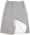 Yodilala Unisex Diaper Skirt, Leak-Proof Waterproof pad, Adjustable and Reusable(Grey,M)
