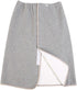 Yodilala Unisex Diaper Skirt, Leak-Proof Waterproof pad, Adjustable and Reusable(Grey,M)