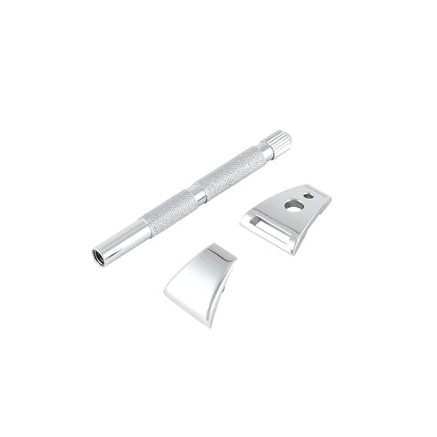 Merkur Moustache / Eyebrow Razor, Chrome