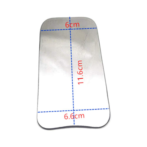 5Pcs Intraoral Mirrors, Thicker Coated Two-sided Reflector, Titanium Plated Glass