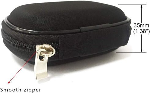 Soft Hearing Aid Case Protective for BTE, IEC, CIC, Earmold, IEM Earphone