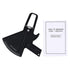Body Fat Tester Caliper, Handheld Skin Fold Fat Caliper with Tape Measure, Accurate Body Fat Measurement Device