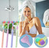 Three-Sided Soft Hair Toothbrush, 2 Pcs Random Color, Effective for Adults and Children
