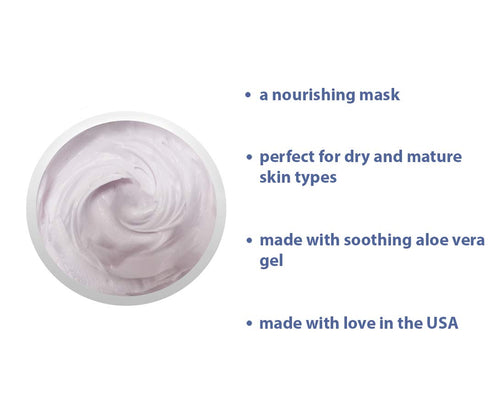 Raya Placental Masque (606) | Nourishing Facial Treatment Mask for Dry or Aging Skin, Reduces Lines and Wrinkles
