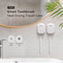 TS22 Portable Heat Drying Toothbrush Case, Built-in Fan, Rechargeable container, Perfect for Traveling & Home