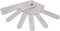 Dental Orthodontic Interproximal Enamel Reduction Gauge, Stainless Steel Ipr Ruler 0.1-0.5 Mm, Metric and Imperial Tool