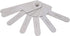 Dental Orthodontic Interproximal Enamel Reduction Gauge, Stainless Steel Ipr Ruler 0.1-0.5 Mm, Metric and Imperial Tool