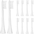 SAVTMVAS 10 Pcs Replacement Toothbrush Heads for Boka 2.0 & 3.0 Electric Toothbrush