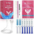 Pdoo Teeth Whitening Kit with LED Light for Sensitive Teeth, Fast Results for Brightening at Home, Teeth Whitening Gel