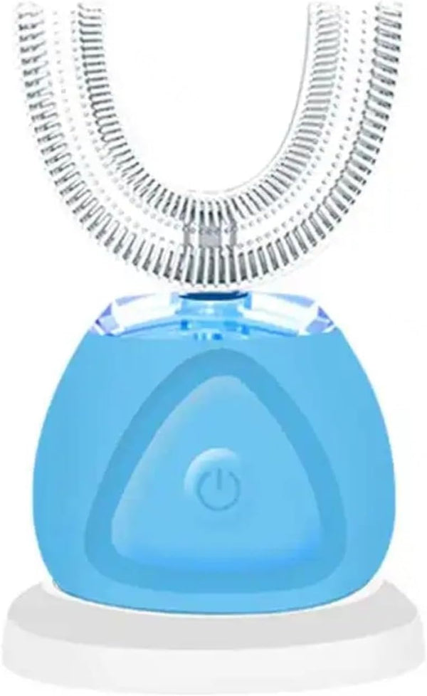 VIDECOR Electric Automatic 360 u-Shaped Children Toothbrush Portable for Better Cleaning of Teeth