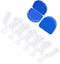 Piullzze 6PCS Teeth Whitening Tray Kit Mouth Trays, Thermoform Moldable Teeth Tray for