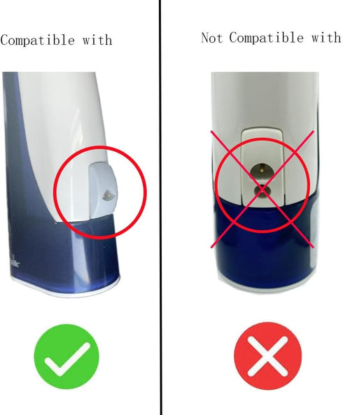 Charger for Waterpik Water Sector Connector Flosser Power Cord Adapter, 5.9Ft (Not fit 2 Prong Connector Series)