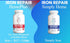 Iron Repair Simply Natural Iron Supplement - Best Absorption for Women, Men, Teens & Pregnancy - 90 Gelatin Capsules