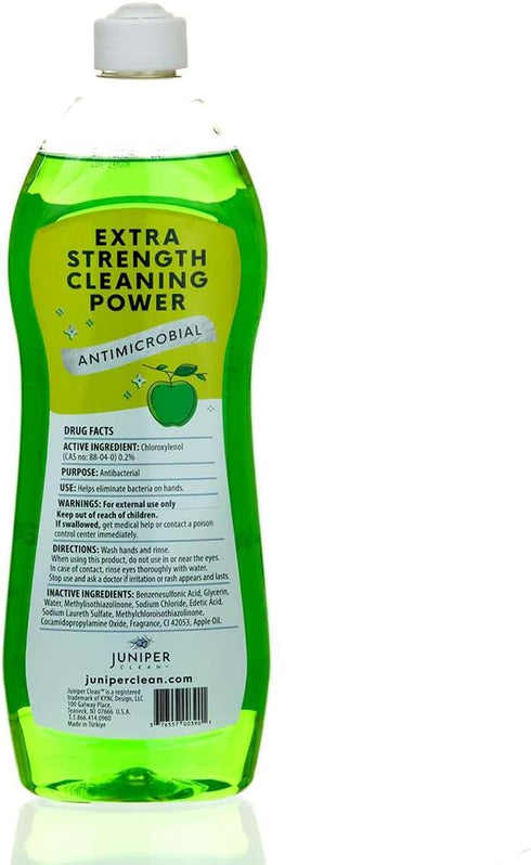 Liquid Dish Soap, Green Apple Scent, 25 Fl Oz (Pack of 1) Squeeze Bottle