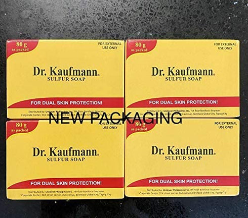 Lot of 4 Dr. Kaufmann Medicated Sulfur Soap