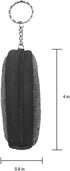 INVODA Portable Pill Box Storage Bag Soft Felt Zipper Pouch to Protect Medicine Cases from Breakage & Scattering Light