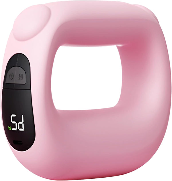 Machify Tissue Heated O-Shaped Massager, Mini Vibration Options, 5 Modes for Neck and
