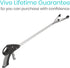 Vive 32" Suction Cup Grabber Reacher (2 Pack) - Heavy Duty Pickup Tool for Seniors - Extra Long Handle & Claw