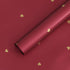 20 Sheets Solid Color Love Heart Flower Wrapping Paper, Waterproof Florist Bouquet Paper for DIY Crafts