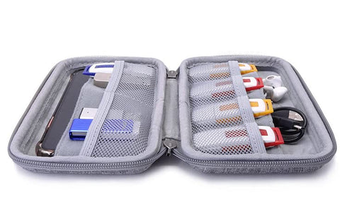 Hard Shell Nylon Diabetic Supplies Case, Travel Kit for Glucose Testing Kit & Blood Sugar Monitor