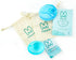 Mascoto Set, Pack 2 12-Hour Reusable Menstrual Disc of Soft Medical-Grade Silicone, Leak-Resistant Design, Easy Removal
