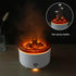 PEAPOET 500ML Volcano Flame Diffuser,Essential Oil Diffusers for Home,Decorative Bedroom Aromatherapy Scent Air
