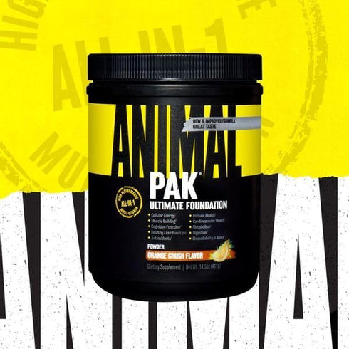 Animal Pak - Vitamin Powder with Zinc, Magnesium, Amino Acids and More - Multivitamin for Men and Women, Digestive