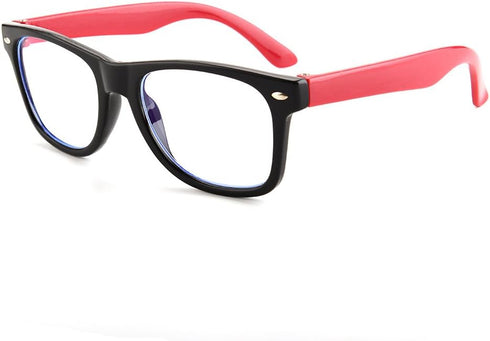 Kids Blue Light Blocking Glasses - Rectangle Digital for Boys and Girls Age 5-12