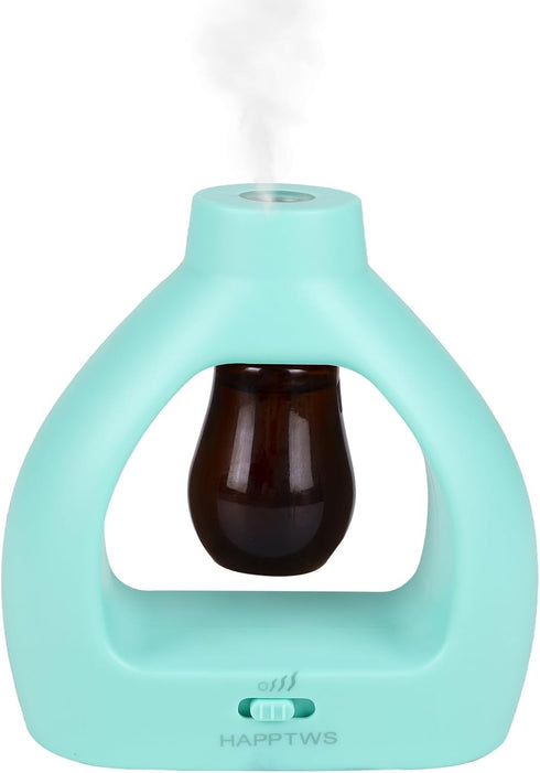 HAPPTWS Waterless Essentil Oil Diffuser Set - Cordless Diffuser 3 Timer Settings Battery