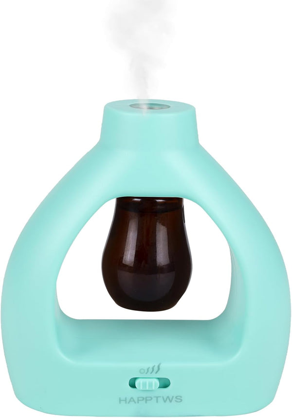 HAPPTWS Waterless Essentil Oil Diffuser Set - Cordless Diffuser 3 Timer Settings Battery