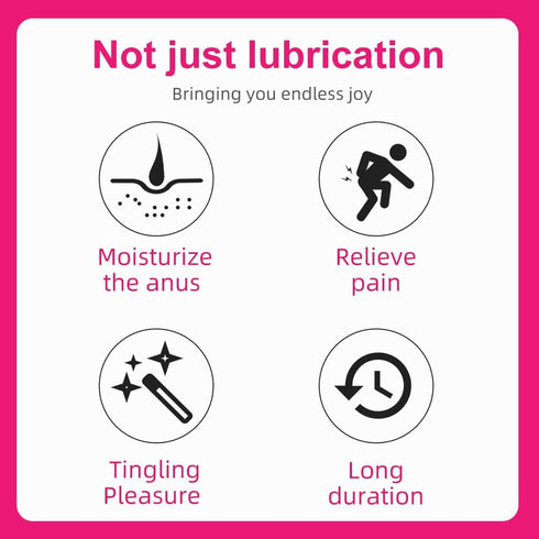 ITMT-GLD /5pcs/Set Anal Gay Sex Lubricant Applicator with Pleasure Cream Tip Cap / Disposable / Individually Wrapped