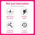 ITMT-GLD /5pcs/Set Anal Gay Sex Lubricant Applicator with Pleasure Cream Tip Cap / Disposable / Individually Wrapped