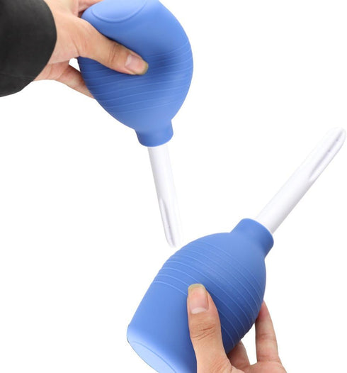 Anal Douche Enema Bulb - Vaginal Douche Cleaner for Women’s or Man’s Health - Water or Coffee Colon Cleansing, Detox,