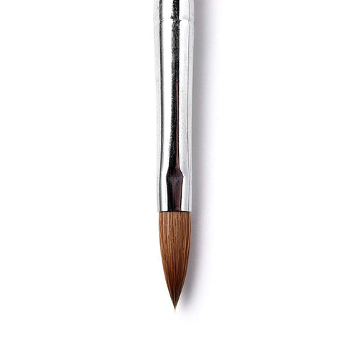 Nail Brush Kolinsky Sable Brush - Acrylic Nail Art Painting Brush (Size 6#)