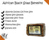 RA Cosmetics 100% Black Soap, Lemon Grass, 5 oz