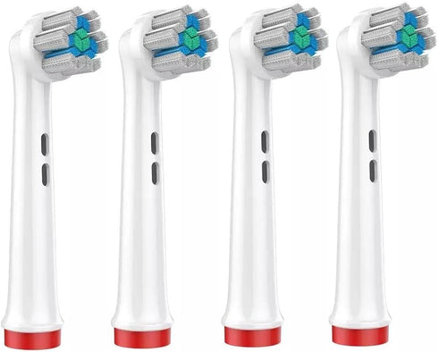 Replacement Brush Heads for Oral-B Braun Electric Toothbrush, Diamond Clean, EB55-X, Pack of 4