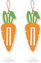 Set of 2 Easter Money Holder Carrot Wooden Carrot Cash Holder with