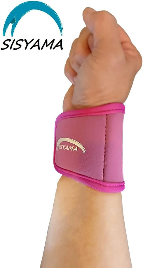 2X Adjustable Neoprene Wrist Support Brace Compression Wrap Bands for Men, Women, Youth, Kid, Small, Petite