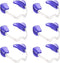 KOHEEL Adjustable Mouth Guard for Teeth Grinding, 6 Count Bruxism Dental Guard