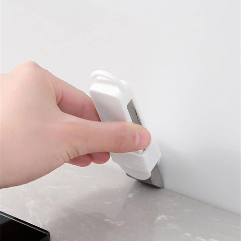 ZEPFJHE Easy Limescale Eraser Bathroom Glass Rust Remover Kitchen Scale Brush for Pot Pan Household Accessories